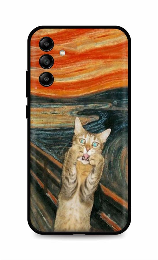 Kryt TopQ Samsung A04s Scared Cat87945