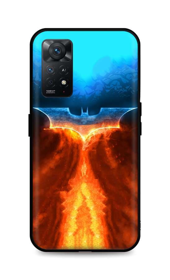 Kryt TopQ Xiaomi Redmi Note 11 Pro silikon Fiery Batman 67954