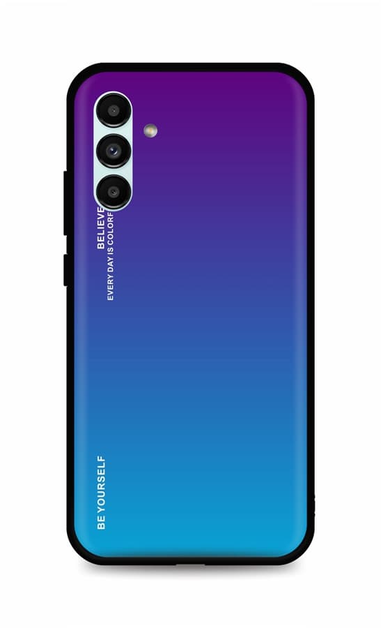 Kryt TopQ LUXURY Samsung A04s pevný duhový purpurový 87993