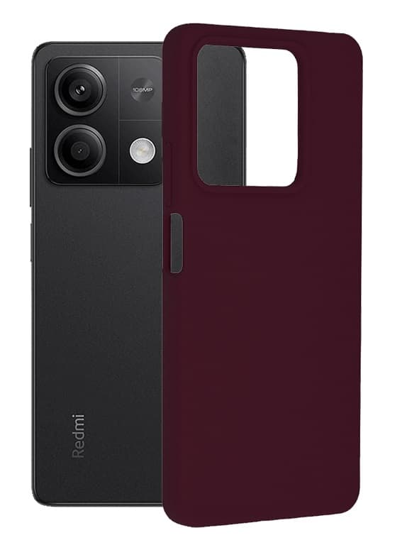 Kryt TopQ Essential Xiaomi Redmi Note 13 5G burgundy 118006 - náhled 1