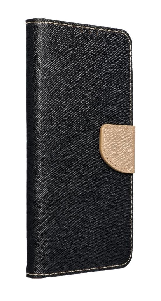 Pouzdro TopQ Samsung A56 knížkové černo-zlaté 138038 - náhled 1