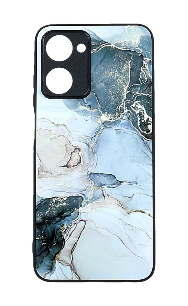 Kryt TopQ Marble Realme 10 pevný Smoky Color 98066