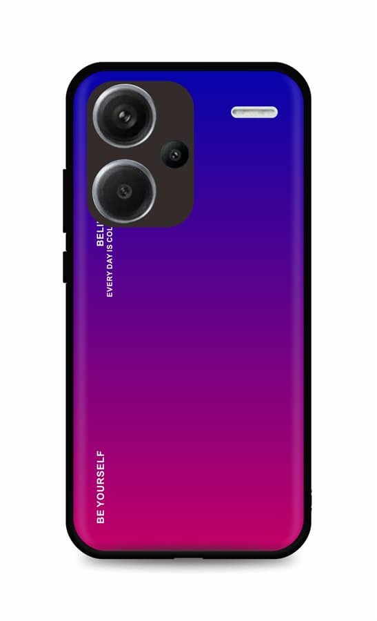 Kryt TopQ LUXURY Xiaomi Redmi Note 13 Pro+ 5G pevný duhový fialový 118133