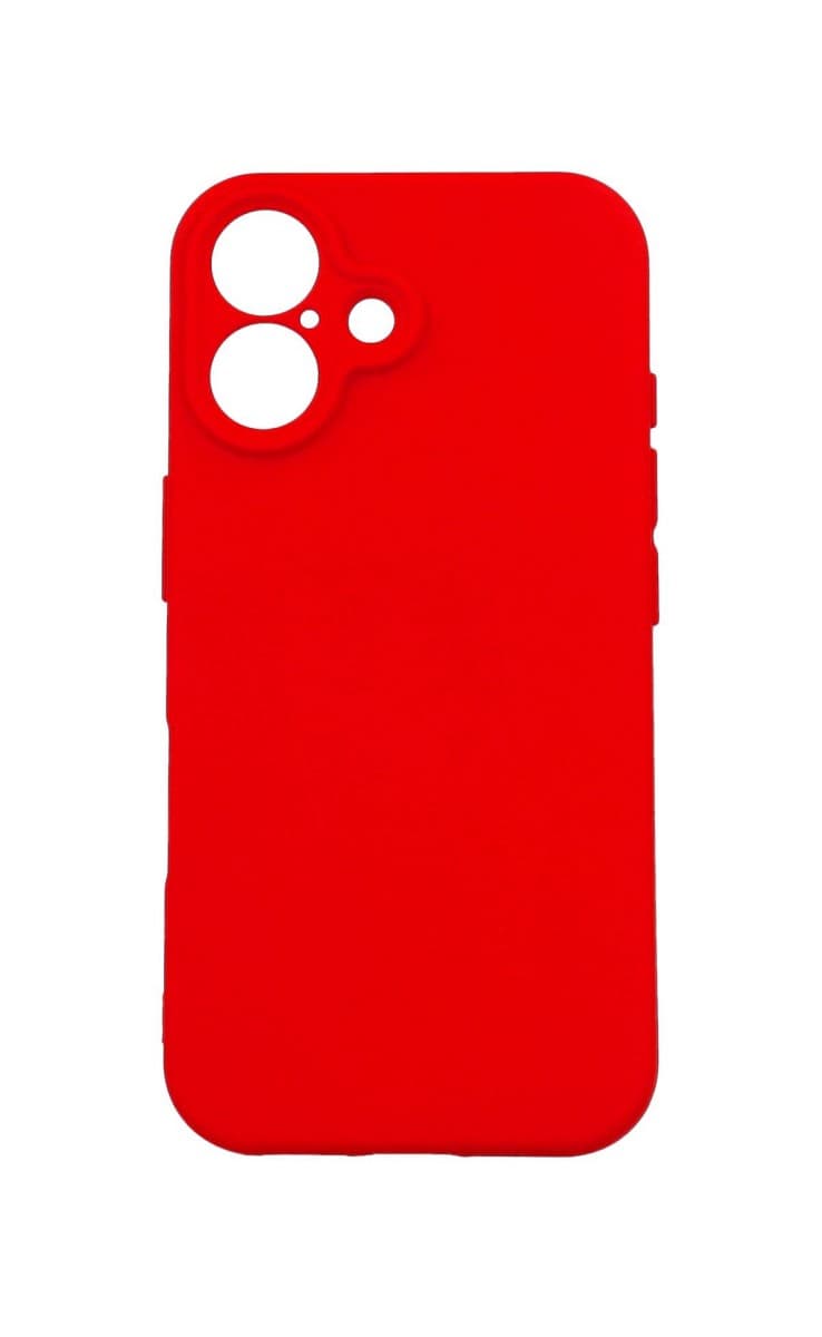 Kryt TopQ Essential iPhone 16 červený 128144