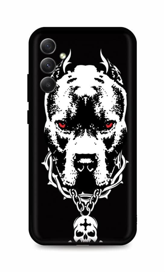 Kryt TopQ Samsung A15 Fighting Dog 118173