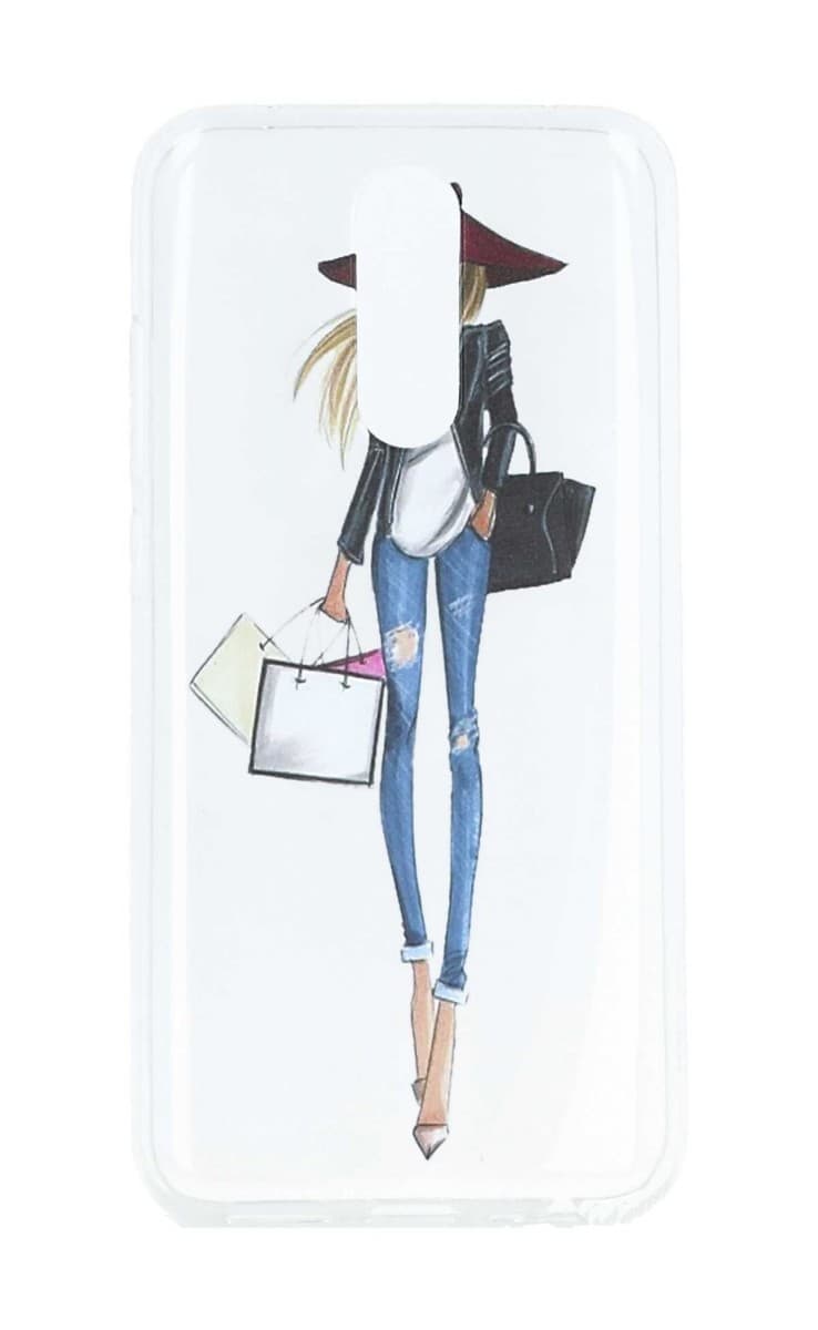 Kryt TopQ Xiaomi Redmi 8 silikon Lady 2 48210