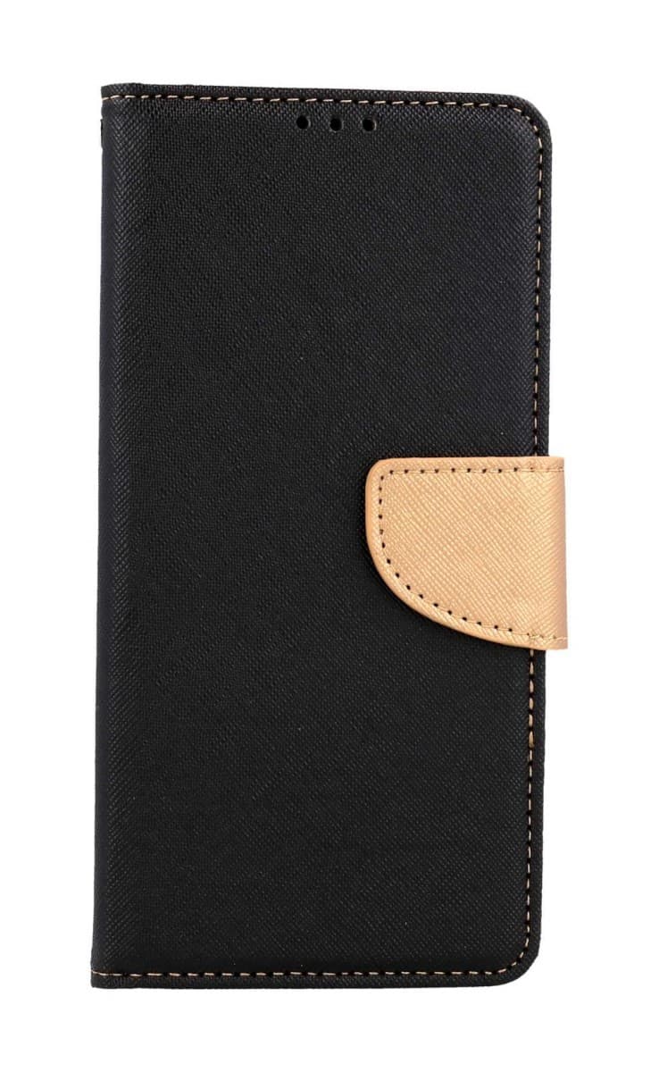 Pouzdro TopQ Samsung A23 5G knížkové černo-zlaté 118239 - náhled 1
