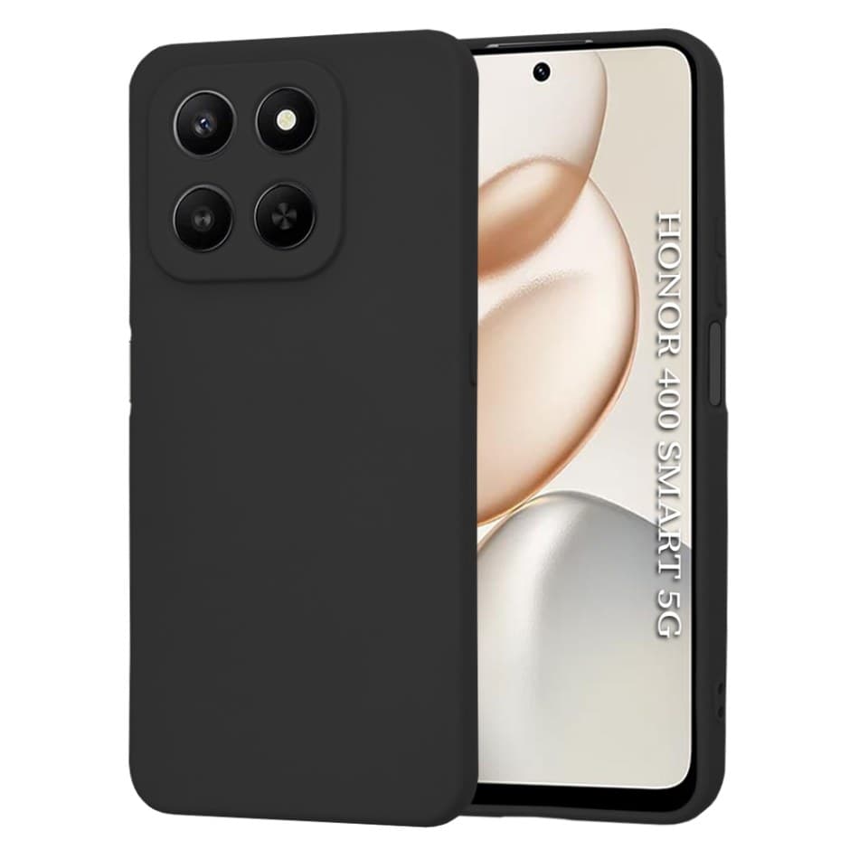 Techsuit – SoftFlex – Honor 400 Smart 5G / 400 Smart 4G / X7d 4G – černá