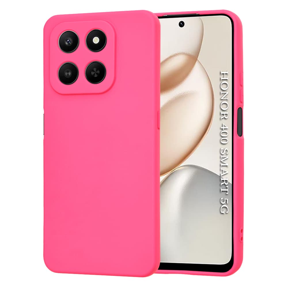 Techsuit – SoftFlex – Honor 400 Smart 5G / 400 Smart 4G / X7d 4G – sytě růžová