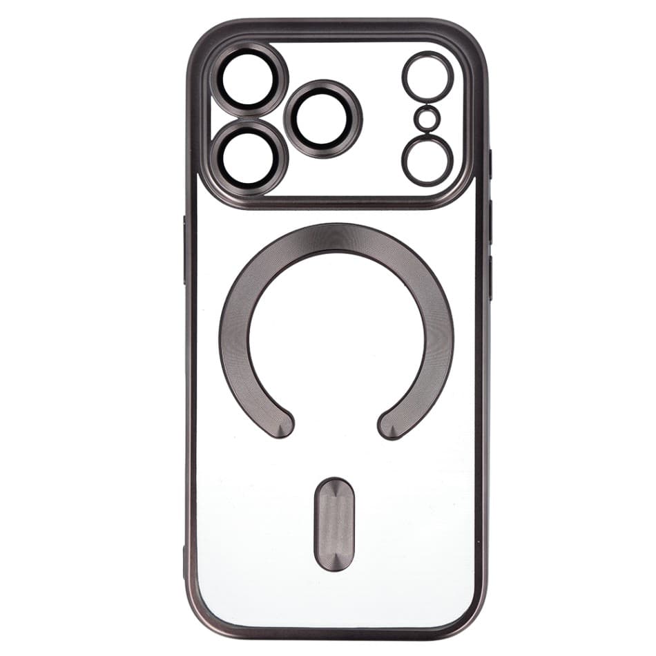 Zadní kryt Metallic MagSafe pro iPhone 17 Pro Max Titanium - náhled 1