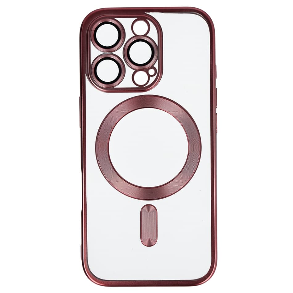 Zadní kryt Metallic MagSafe pro iPhone 16 Pro Max Pink