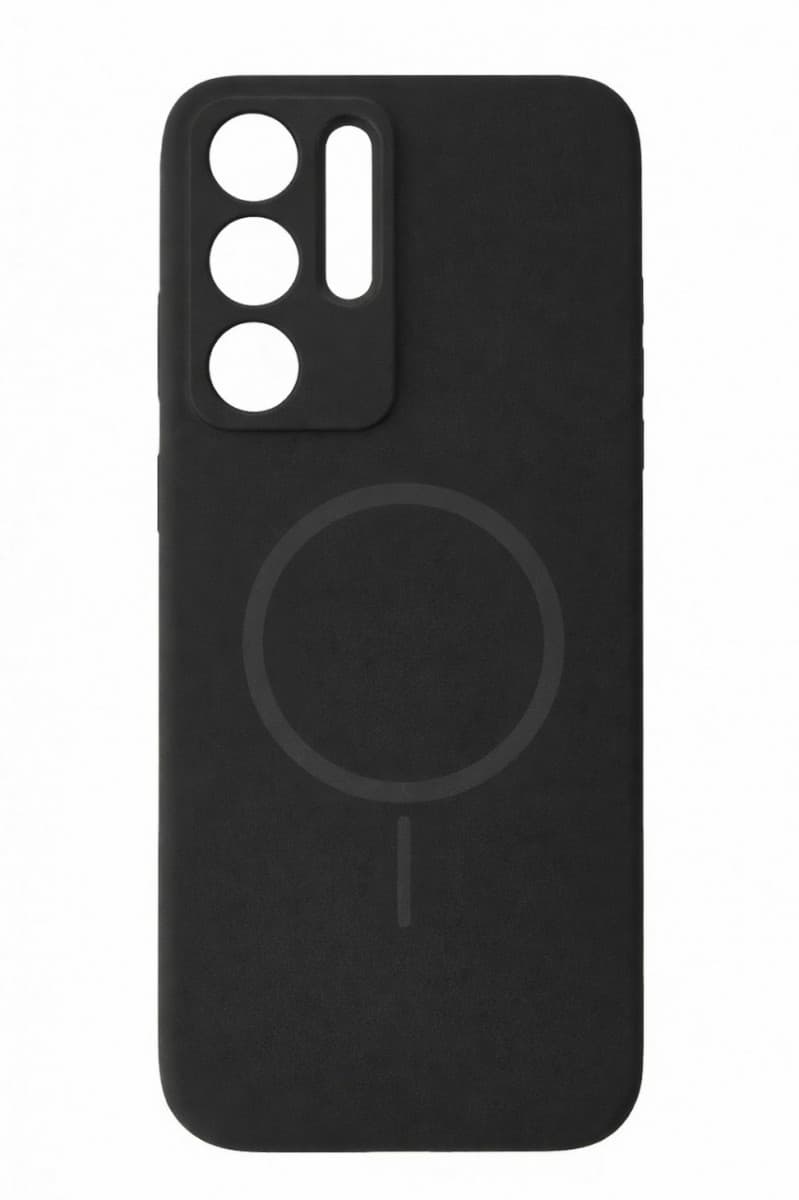 Zadní kryt Magsafe Slim Silicone pro Samsung Galaxy S25 Ultra černý