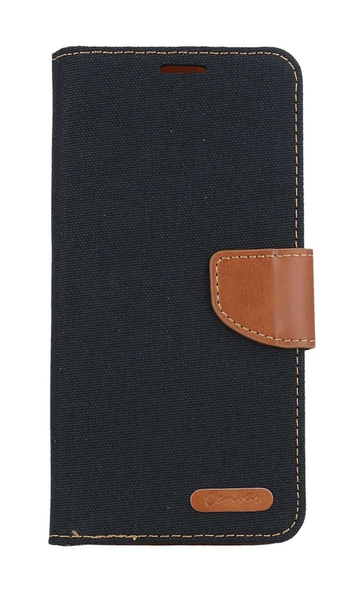 Pouzdro Canvas Samsung A14 knížkové černé 108424 - náhled 1