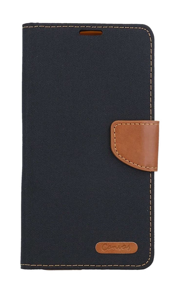 Pouzdro Canvas Samsung A34 knížkové černé 108427 - náhled 1