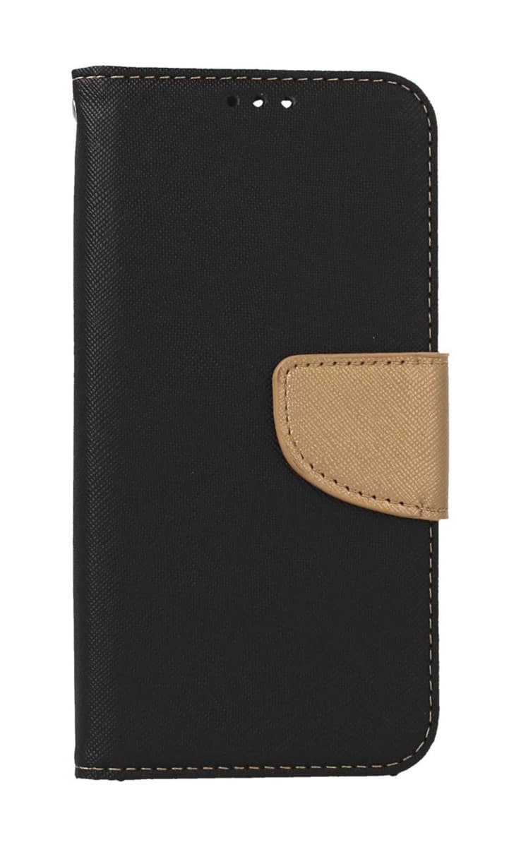 Pouzdro TopQ iPhone 14 Pro knížkové černo-zlaté 108436 - náhled 1