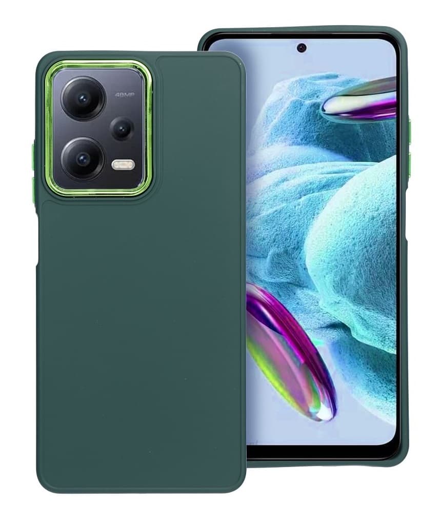 Kryt TopQ Frame Xiaomi Redmi Note 12 Pro+ 5G zelený 108446