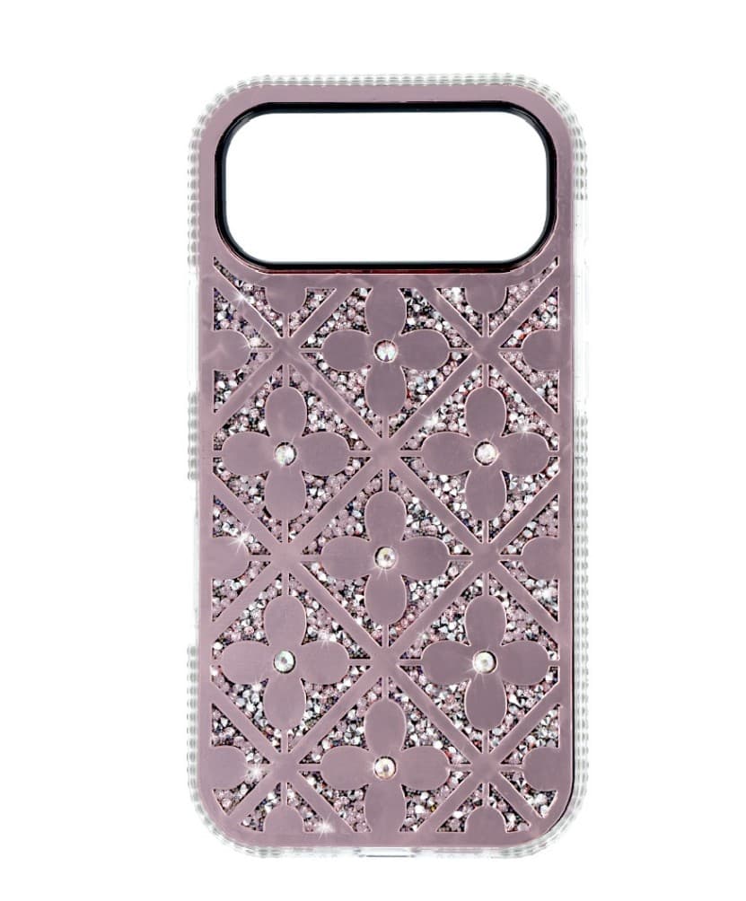 Zadní kryt Flower pro iPhone Air růžový