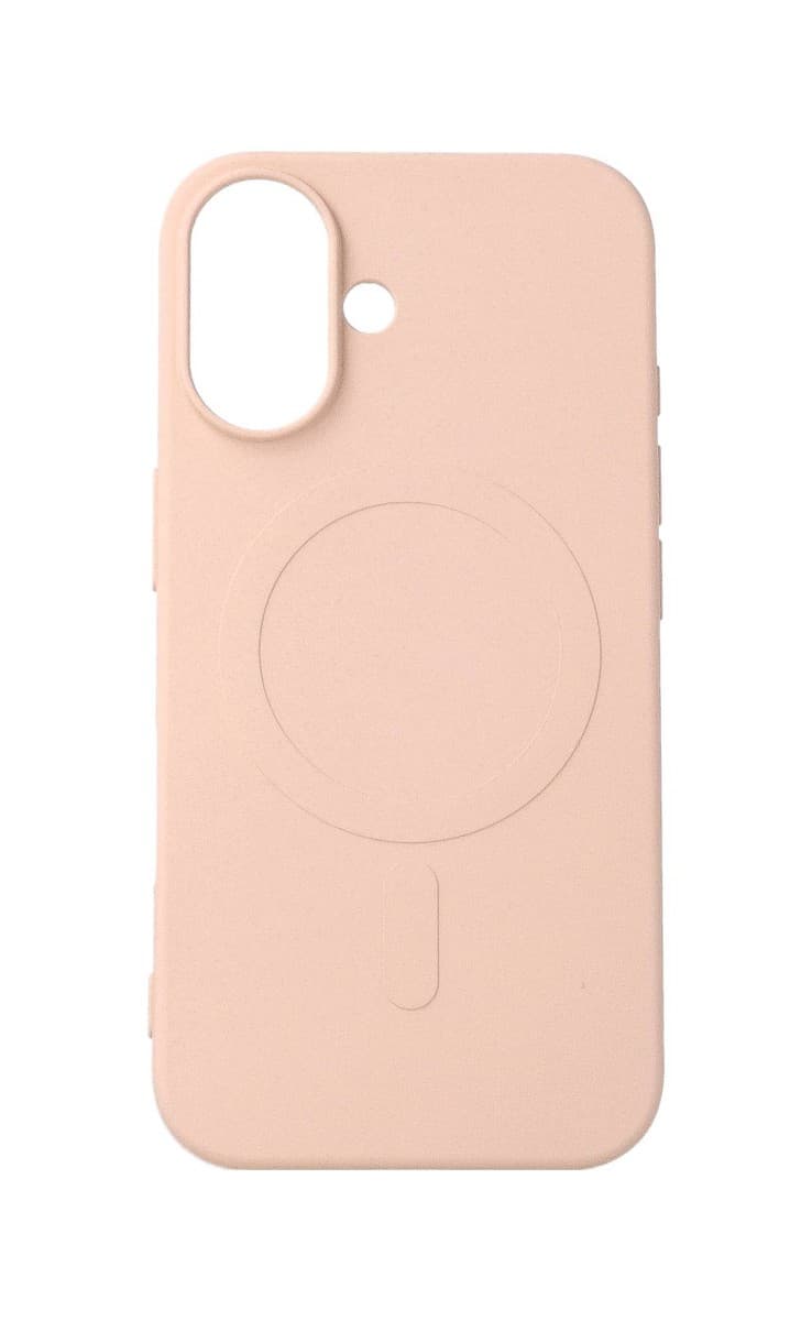 Kryt TopQ iPhone 16 s MagSafe světle růžový 128502