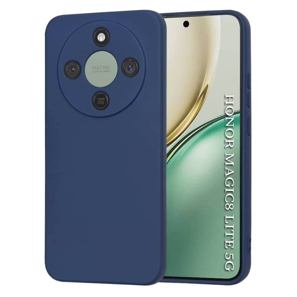 Techsuit - SoftFlex - Honor Magic8 Lite - tmavě modrá