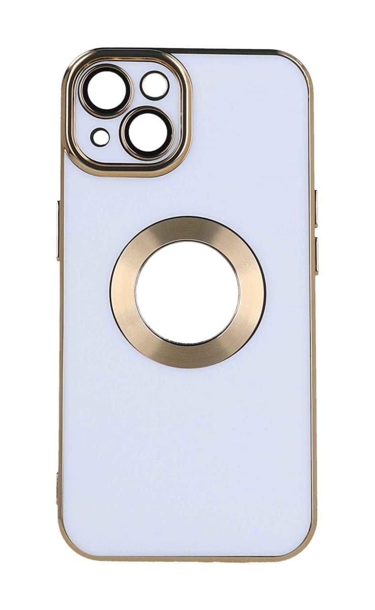 Kryt TopQ iPhone 13 Beauty bílý 98548