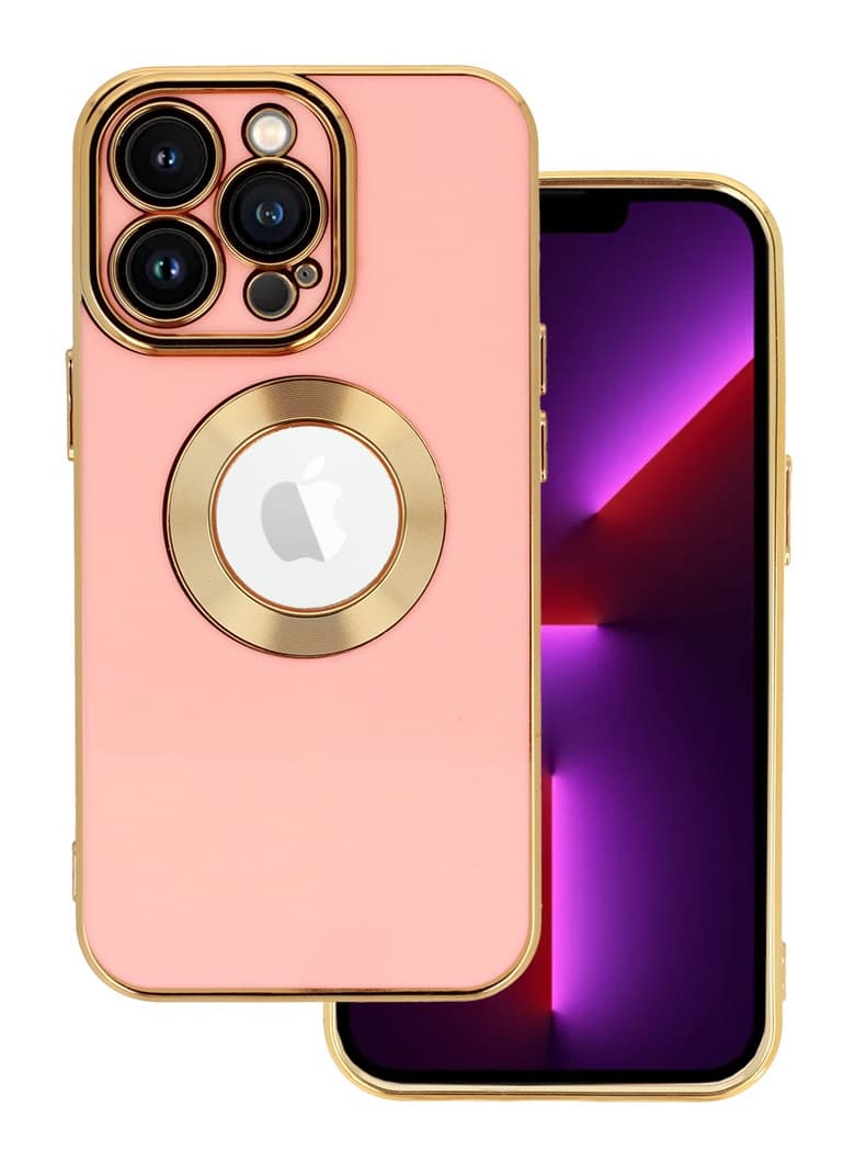 Kryt TopQ iPhone 14 Pro Beauty růžový 98558