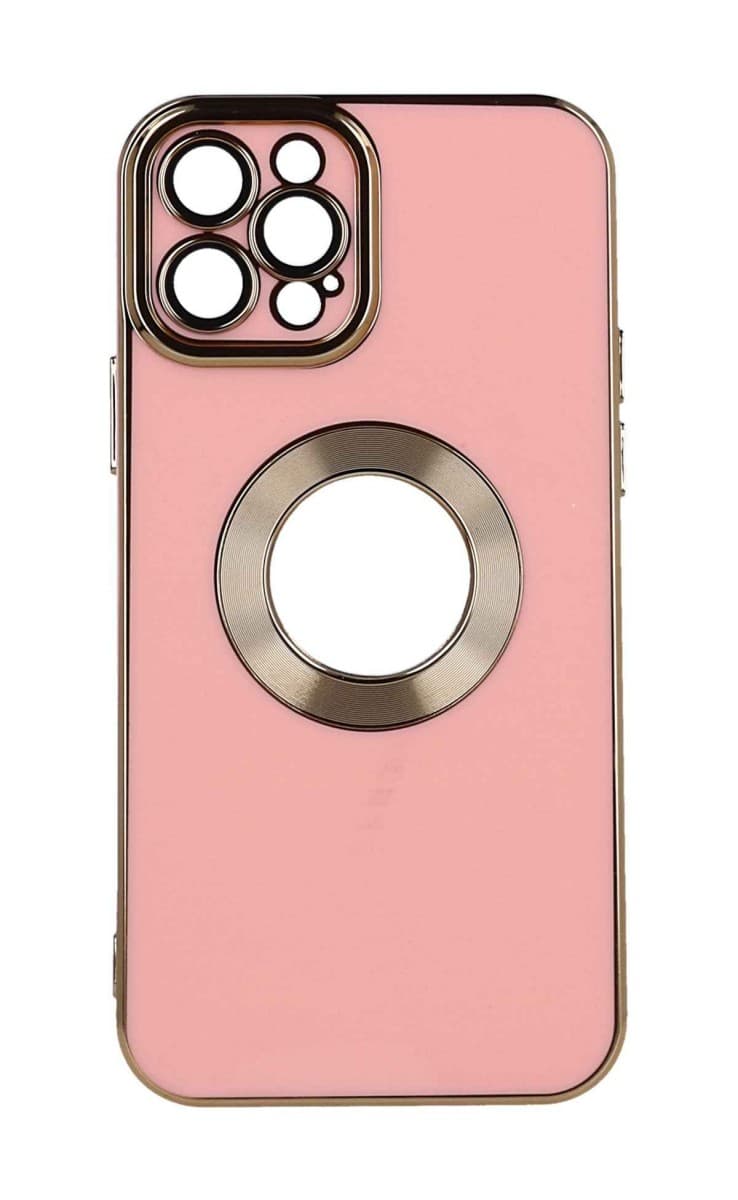 Kryt TopQ iPhone 12 Pro Beauty růžový 98559