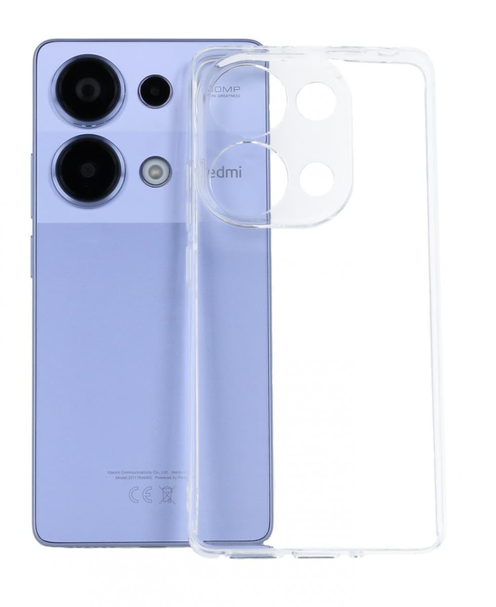 Kryt TopQ Xiaomi Redmi Note 13 Pro 2 mm průhledný 118623