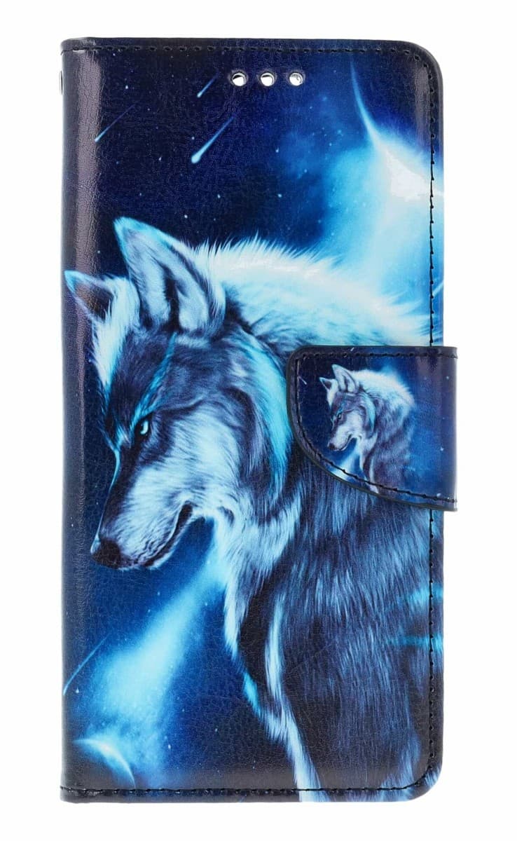 Pouzdro TopQ Xiaomi Redmi Note 14 knížkové Vlkodlak 138632 - náhled 1
