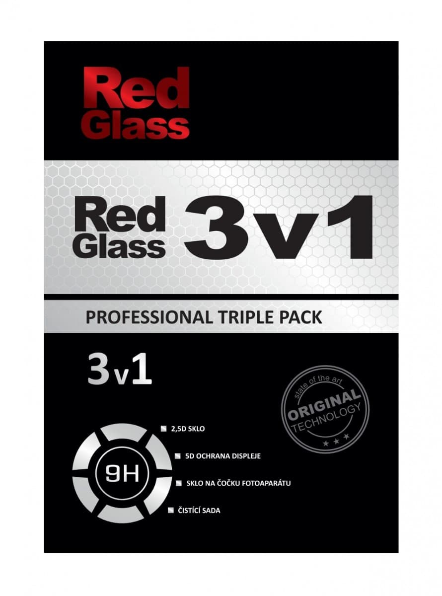 Set ochrany telefonu RedGlass na Samsung A21s Triple Pack 98757 - náhled 1