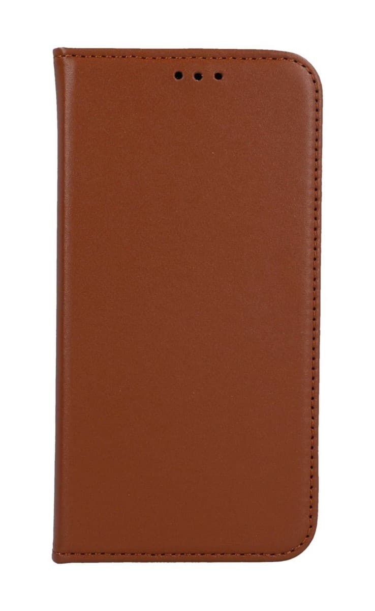 Pouzdro TopQ Leather SMART PRO iPhone 14 Pro knížkové hnědé 108791 - náhled 1