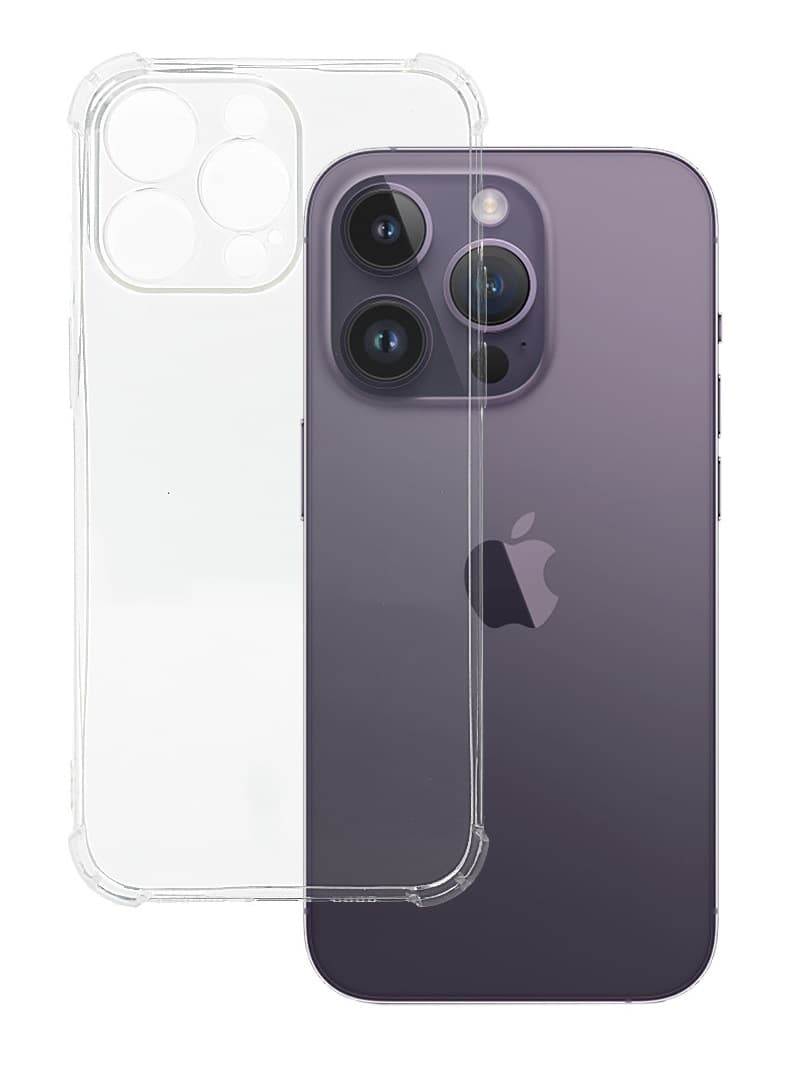 Kryt TopQ iPhone 15 Pro odolný průhledný 98852