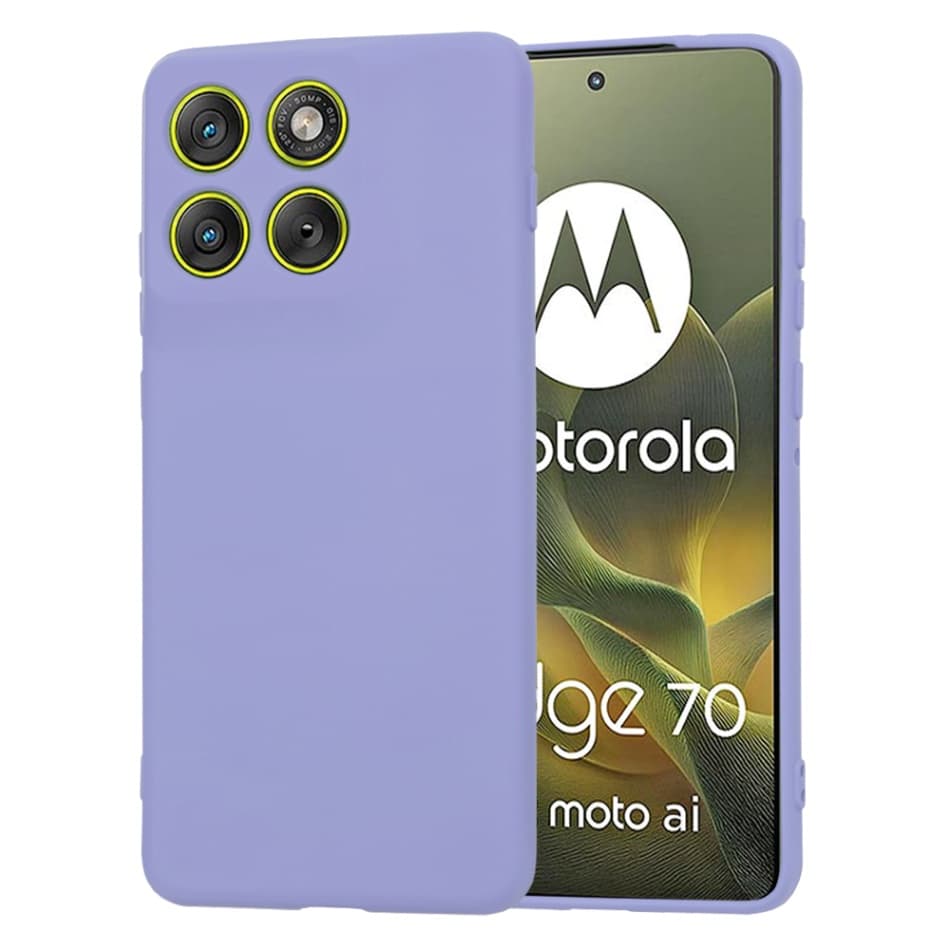 Techsuit - SoftFlex - Motorola Edge 70 - světle fialová