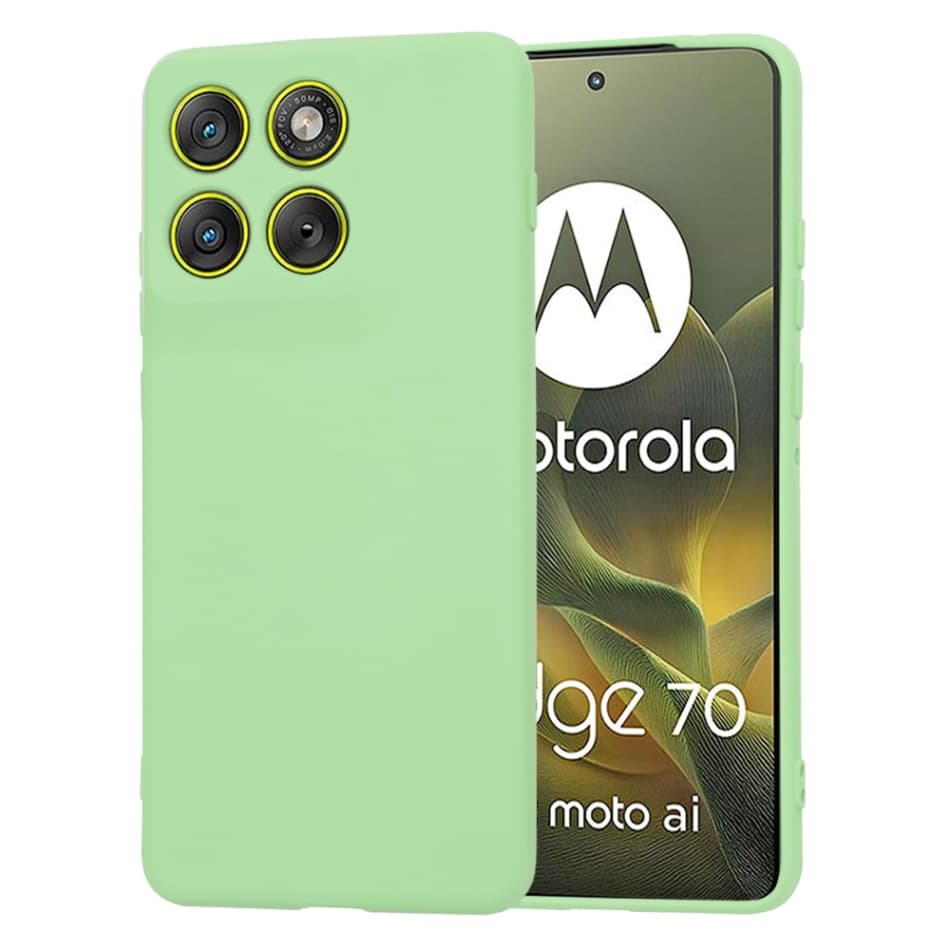 Techsuit SoftFlex pro Motorola Edge 70 – mátově zelená