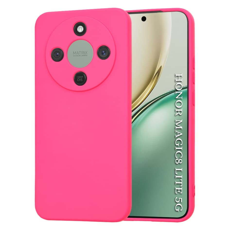 Techsuit - SoftFlex - Honor Magic8 Lite - horká růžová