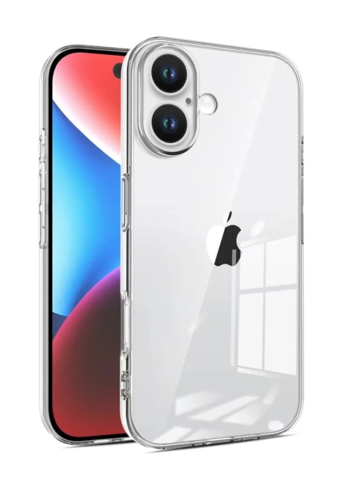 Kryt TopQ iPhone 16 Plus 1 mm průhledný 129064