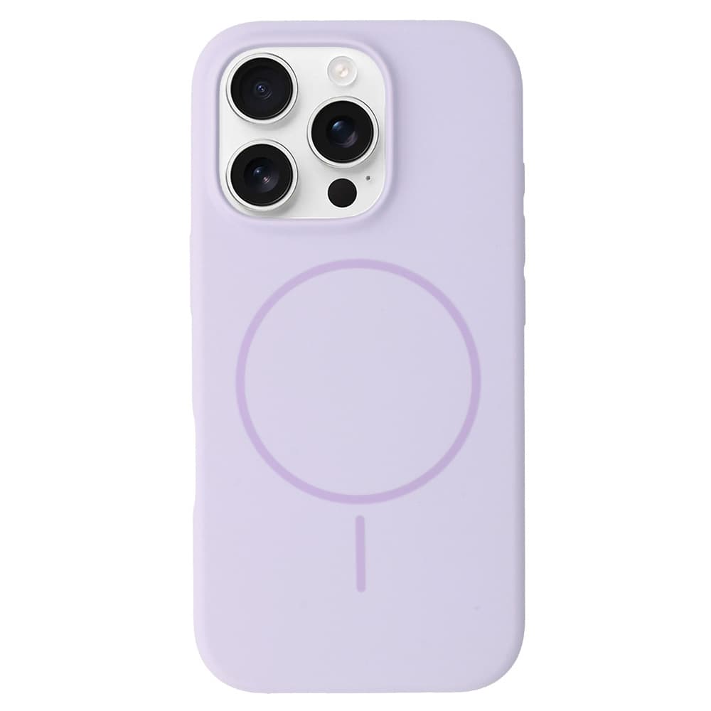 Zadní kryt Magsafe Slim Silicone pro iPhone 16 Pro purple - náhled 1