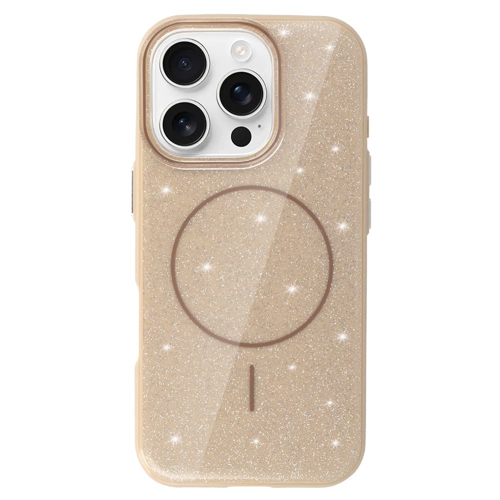 Zadní kryt Magsafe Slim Shiny pro iPhone 13 Pro Max gold - náhled 1