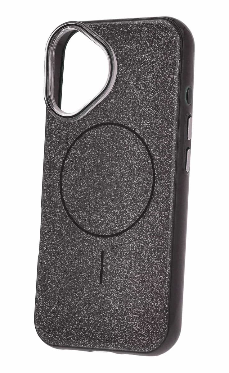 Zadní kryt Magsafe Slim Shiny pro iPhone 16 black