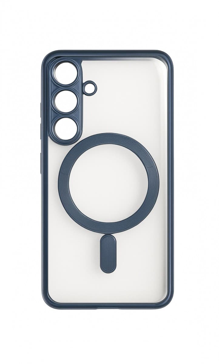 Zadní kryt Metallic Magsafe pro Samsung Galaxy S25 Blue