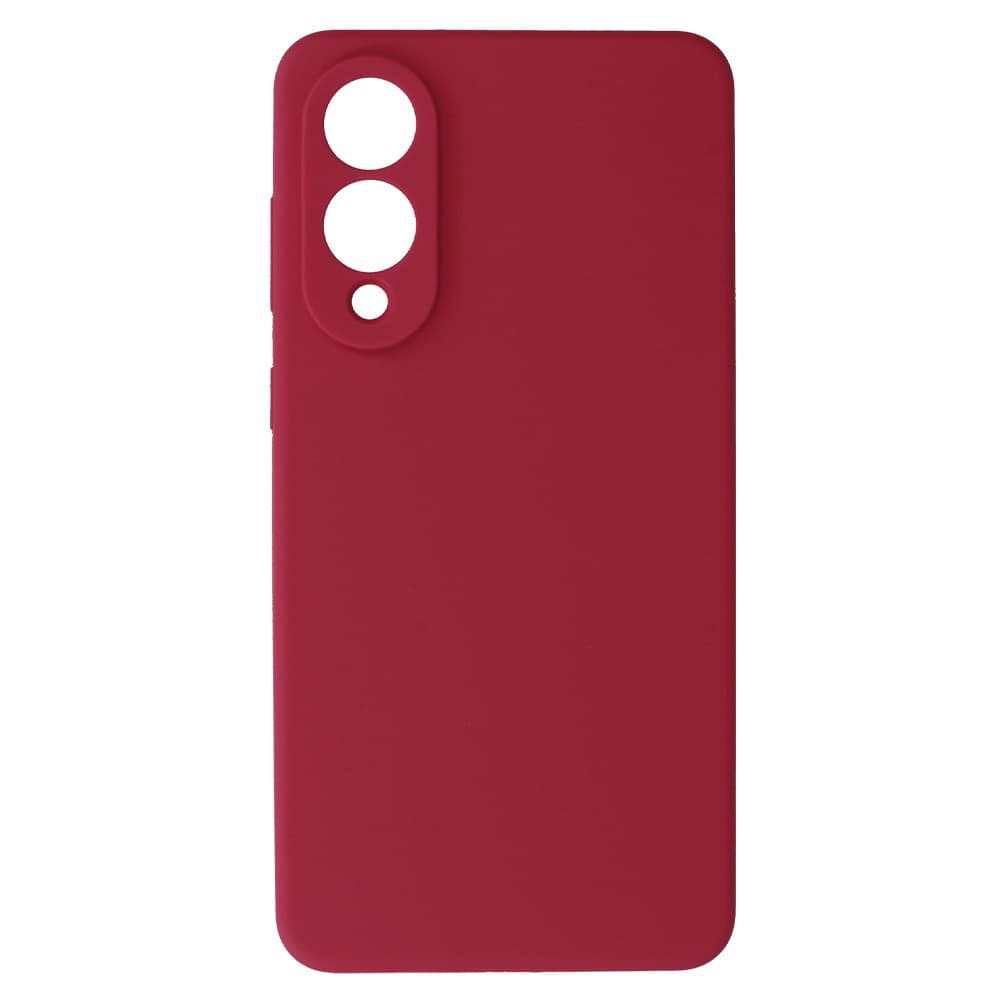 Zadní kryt Silicone Lite pro Samsung Galaxy S25 Edge burgundy - náhled 1