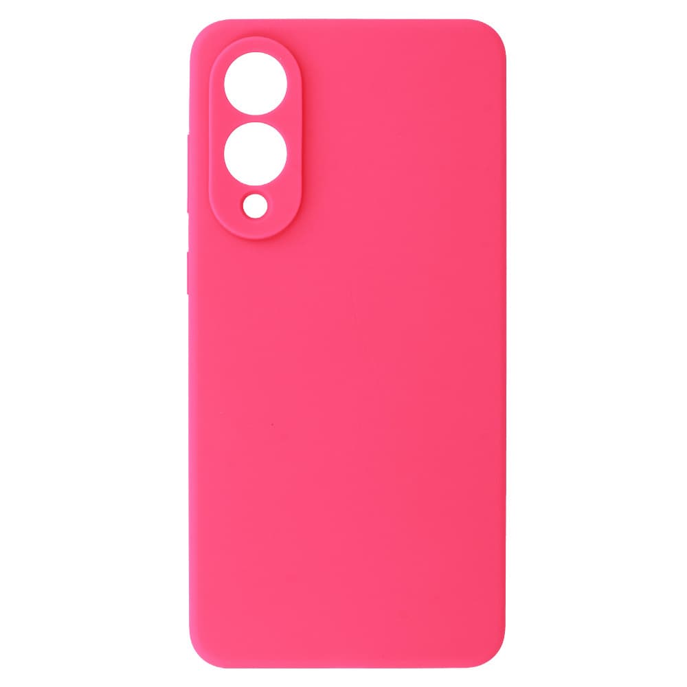 Zadní kryt Silicone Lite pro Samsung Galaxy S25 Edge fuchsiový - náhled 1