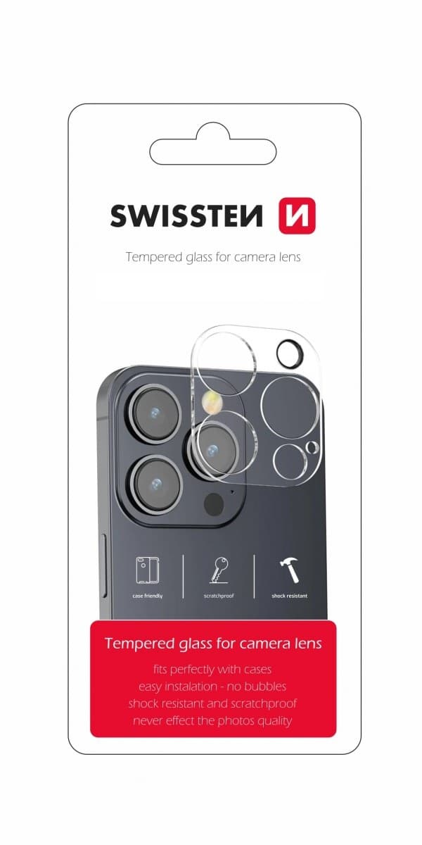 Ochranné sklo Swissten na čočky fotoaparátu pro Samsung Galaxy S26 5G - náhled 1