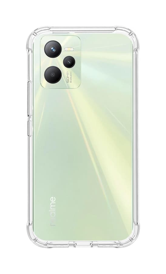 Kryt TopQ Realme C35 odolný průhledný 89509