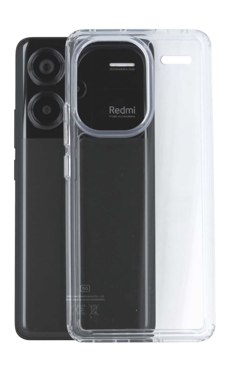 Kryt TopQ Xiaomi Redmi Note 13 Pro+ 5G Super Clear Hybrid pevný průhledný 119652