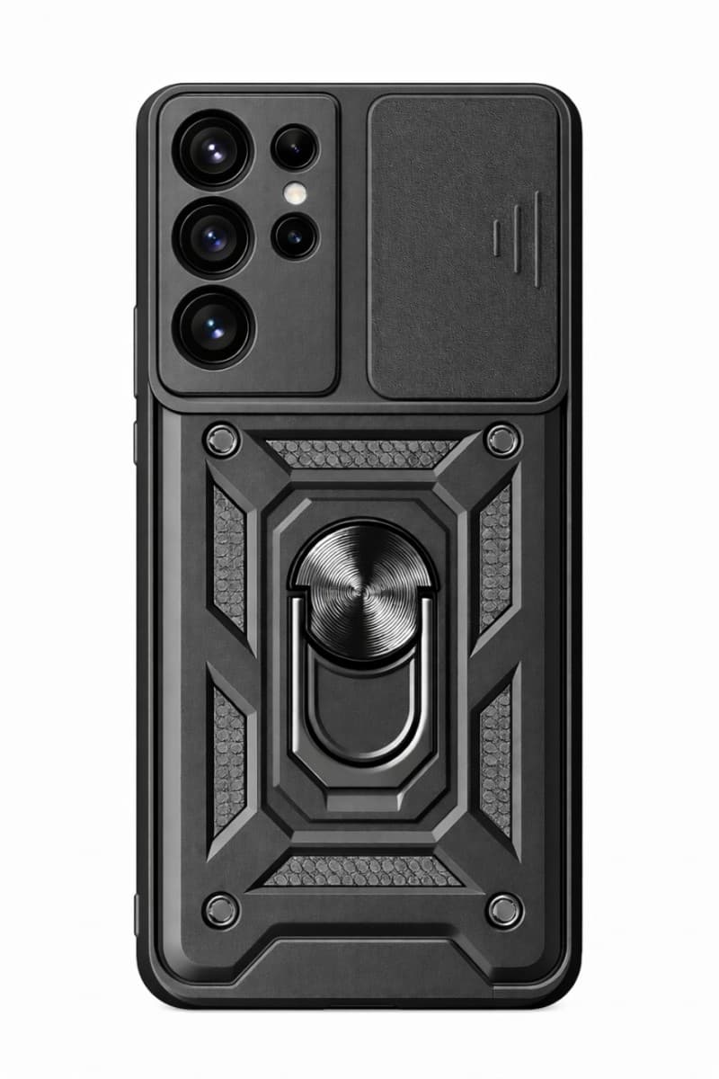 Ultra odolný zadní kryt Armor Lens pro Samsung Galaxy S26 Ultra černý