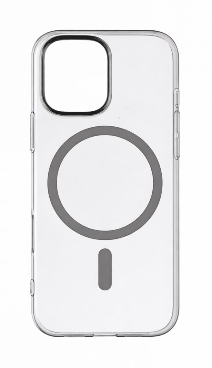 Zadní kryt Transparent Slim Magsafe pro iPhone 17 graphite