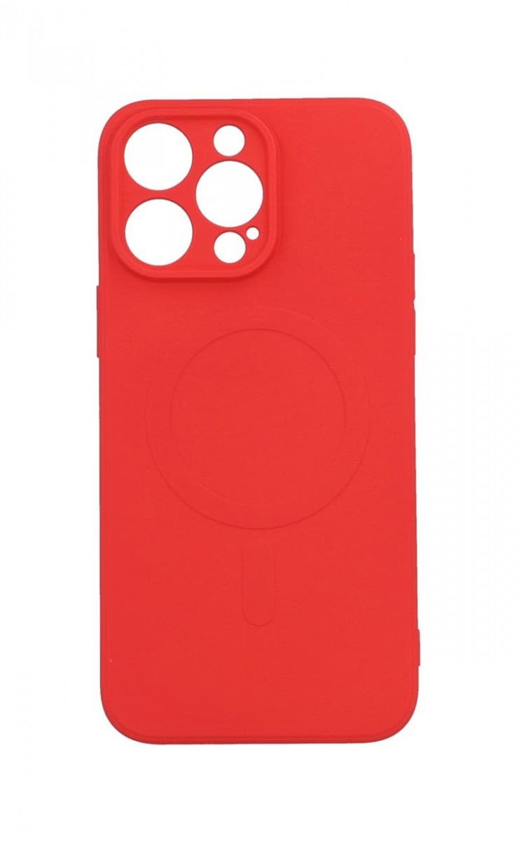 Kryt TopQ iPhone 15 Pro Max s MagSafe červený 99936