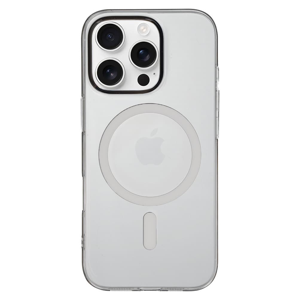 Zadní kryt Transparent Slim Magsafe pro iPhone 16 Pro Max grey - náhled 1
