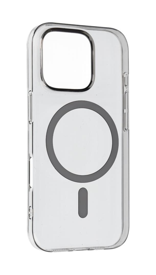 Zadní kryt Transparent Slim Magsafe pro iPhone 15 graphite