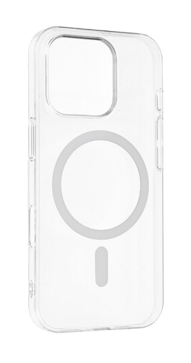 Zadní kryt Transparent Slim Magsafe pro iPhone 14 bílý - náhled 1